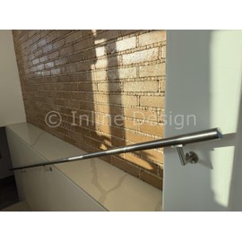 Handrail Bracket Stainless Steel 316 Luminous Quasar (Satin Stainless Steel)