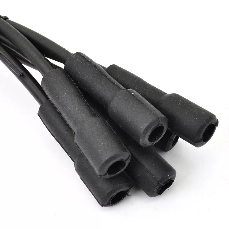 CNPAPC 6X Spark Plugs + Wire & Ignition Coil For