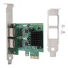 10/100/1000Mbps RJ-45*2 Dual port PCI-Ex1 GigabiT network Card for 8102-T2