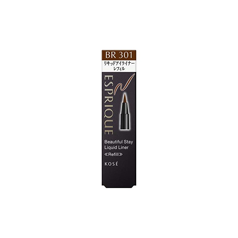 Espreque BR301 Beautiful Stay Liquid Liner, Light Brown, 0.01 fl