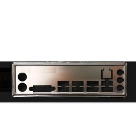 SONXIAVIVO I/O IO Shield Motherboard Backplate Chassis Blank Replacement for ASUS EX-B150M-V3/SI Motherboard Rear Baffle