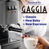 Porta Filter Handle for Gaggia New Baby Coffee Machines MONTERAL