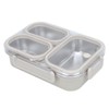 TOPINCN Stainless Steel Bentos Box for Adult, Leakproof Lunch Box