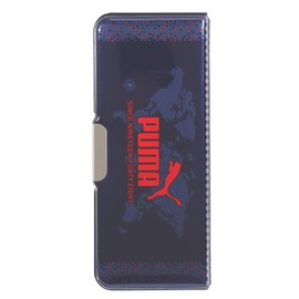 Kutsuwa Puma Pencil Case, Pittanton, Navy CH053F