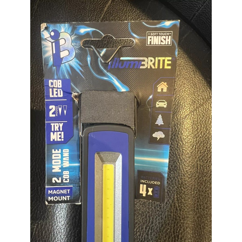 LITEZALL illumibrite 2 Mode COB WAND 300 LUMENS Magnetic MOUNT