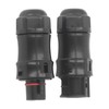 2Pcs Waterproof Power Connector 3 Pin Temperature Resistant Micro Reverse