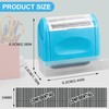 AUXHCYL Confidential Roller Stamp, Identity Theft Rolling Data Defender, Included