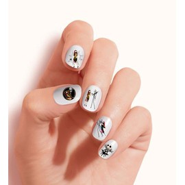 Clear waterslide Nail Art Decals (Tattoos) by One Stop Decals Themed for Jack The Skellington, The Christmas Nightmare (Ver.3) Lovers.