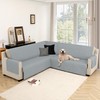 Arfntevss Corner Sectional Couch Covers for Sectional Sofa L Shaped