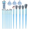 Makeup Brush Puff 16 Piece Sponge Set, Makeup Brushes, Premium