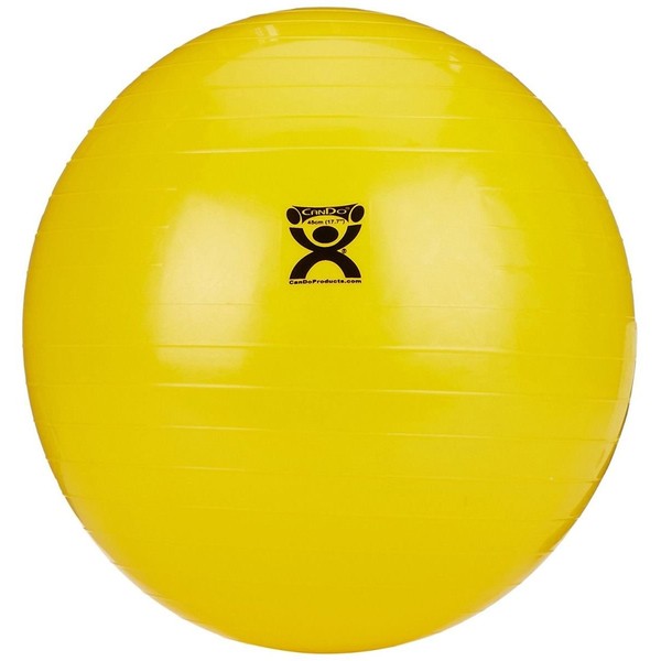 Rolyan Energizing Exercising Balls, Yellow, 17 3/4"