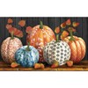 Briarwood Lane Elegant Pumpkins Doormat 30" x 18" Indoor Outdoor