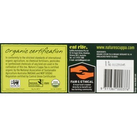 Nature's Cuppa Organic Earl Grey Tea 60 Teabags