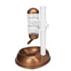 Pet Standing Water Dispenser Bowl Height Adjustable Multifunction Dog Automatic