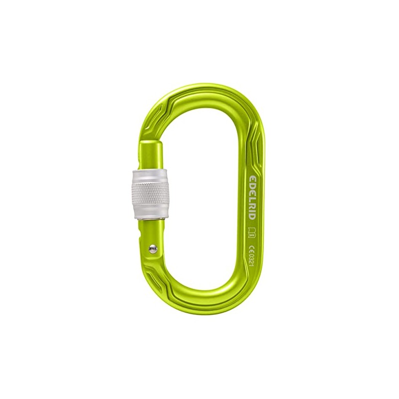 Edelrid Oval Power 2500 Screw Gate II (Color: Oasis)