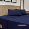Navy Blue Fitted Sheet Double Bed | Jersey Cotton Fitted