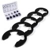 DIANN 120pcs E-Clip Assortment Kit E-Clip External Retaining Ring Assortment