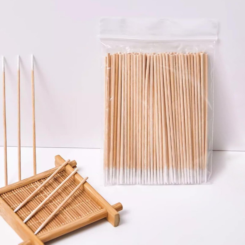 600 Pointed Cotton Swabs, Can Be Used For Tattoos, Eyebrow