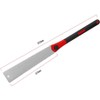 Woodworking Hand Saw, 12.5 Inch Flexible Double Edge TPI 7/12
