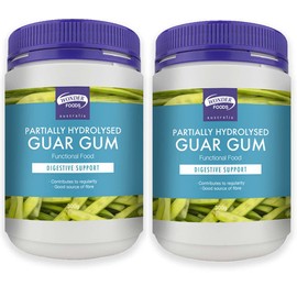 Wonder Foods Partially Hydrolysed Guar Gum 300g - Pack of 2 Units