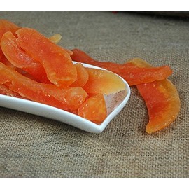 Naturix24 Cantaloupe, honeydew melon strips, candied and dried, 100 g