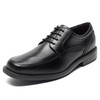 Rockport Men's Style Leader 2 Apron Toe Black Waxed Calf