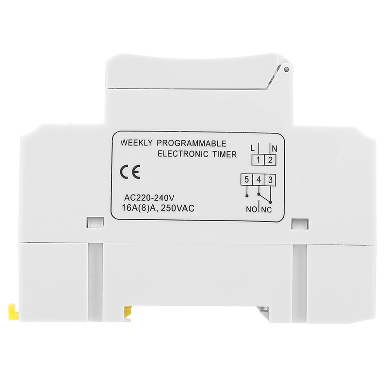 THC15A 220‑240VAC 20A DIN Rail Timer Switch, Digital Programmable Switch
