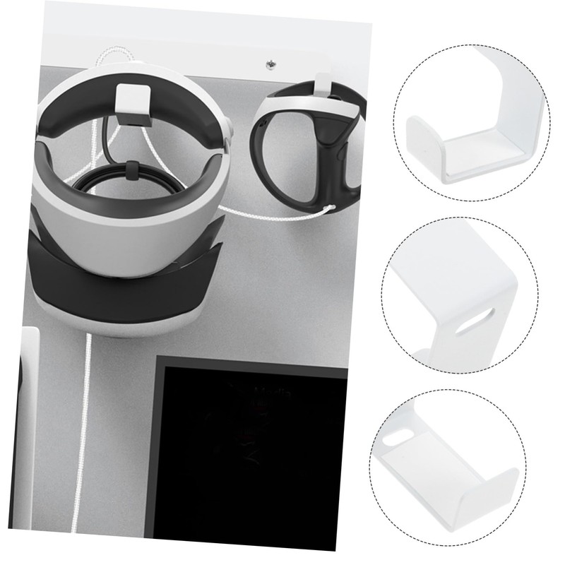 KICHOUSE Vr Headset Storage Bracket Vr Accessories Holder Wall Mount
