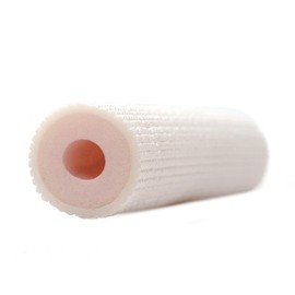 1/4" - 3/8" Insulated Copper Coil Line Set - Seamless Pipe Tube for HVAC, Refrigerant - 1/2" White Insulation EZ Twin Set - 15' Long