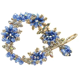 MIYUKI Beads Kit Super Duo Beads Accessories Kit Blue Shell Bracelet BFK-456