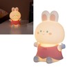 Soft Light Night Light Silicone 7 Color Changes Little Bunny