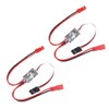 2Pcs RC Remote Controlled on/Off Electronic Switch Relay for RC