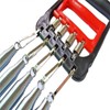 Fitness Tube Rope ?Chest Expander Hand Gripper, 5 Springs Muscle