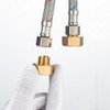 Brass Thread Pipe Adapter Fitting, EU G1/2" Female Thread to