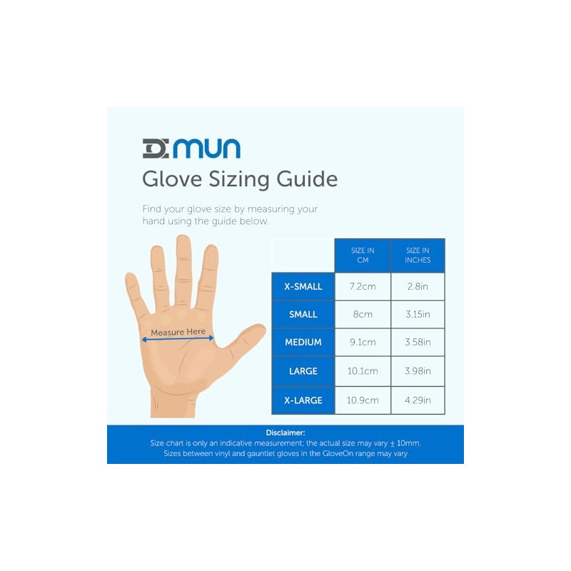 GloveOn COATS Nitrile Handy Pack Disposable Gloves Suitable for Medical,