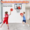 Indoor Basketball Hoop, Basketball Hoops Over The Door with LED