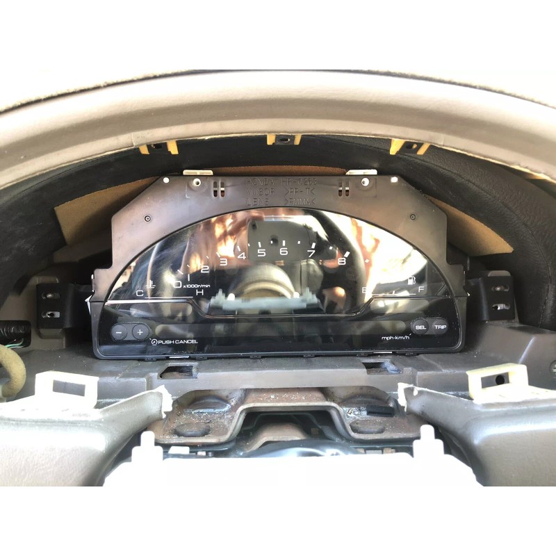 RPSDZN ABS Textured S2000 Cluster Conversion Bezel for 94-01 DC