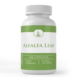 Pure Original Ingredients Alfalfa Leaf, (100 Capsules) Always Pure, No Additives Or Fillers, Lab Verified