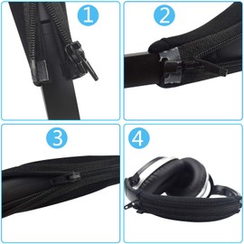 New Headband Protector Repair Parts for Bose QuietComfort QC3, AE2 AE2w AE2i Headphones, Easy DIY Installation No Tool Needed