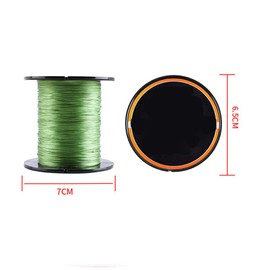 8 Strands Braided Fishing Line, Abrasion Resistant, Highly Sensitivity, Zero Stretch and High Performance, for Carp Bass Trout, 500M, Line No.5.0, 60lb, Gray