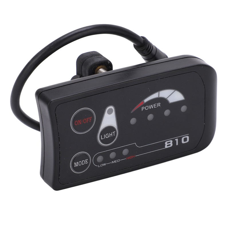 Electric Bicycle LED Display Control Panel 36V 48V S810 LED