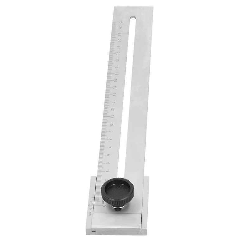 Sliding Line Ruler Accuracy Scribing Woodworking Parallel Carbon Steel Measuring