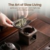 Ceramic Essential Oil Diffuser and Wax Melt Warmer, Aromatherapy Candle