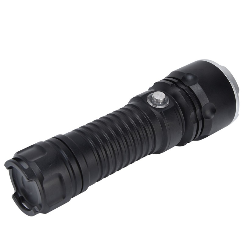 Dive Light IPX6 Waterproof 5000lm Adjustable Brightness Aluminium Alloy Durable