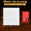 A2Z DISTRIBUTION 40”x40” Fire Blanket for Home and Kitchen, Emergency