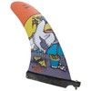 KONA SURF CO. Classic Single Single Center Fin for Longboard,
