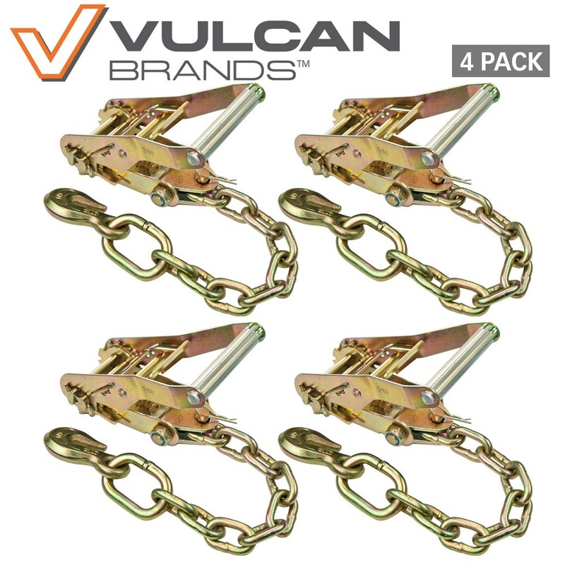 VULCAN Ratchet Buckle - 2 Inch Wide Handle - Chain