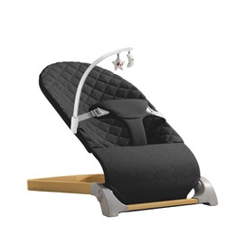 Baby Bouncer, Portable Baby Bouncer Seat for Babies 0-12 Months with 3 Hight Adjustable and Removable Toy Bar, Portable Baby Bouncer Chair for Baby Newborn Toddler Infant