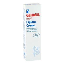 Set of 3 Each GEHWOL MED Lipidro Cream Foot Care Foot Cream with Urea 125ml