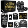 55th Birthday Gifts for Men Tumbler Set, Unique Gift for